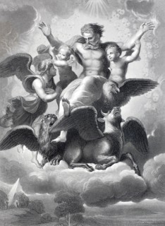 The vision of Ezekiel.