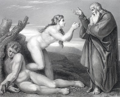 The Creation of Eve by God.