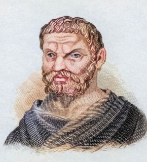 Thales of Miletus (born probably around 624/23 BC in Miletus. died between 548 and 544 BC there)