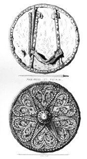 Highland Target or Targe. a medium-sized shield of the late Middle Ages or Early Modern period.