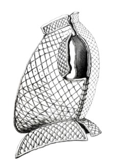 Brigantine. a type of scale armor in use since the 14th century. 1560. from the book The British