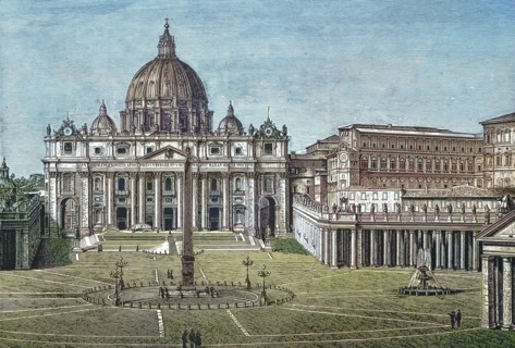 St. Peter's Basilica in Rome. St. Peter's Basilica. is the memorial church of the apostle Simon