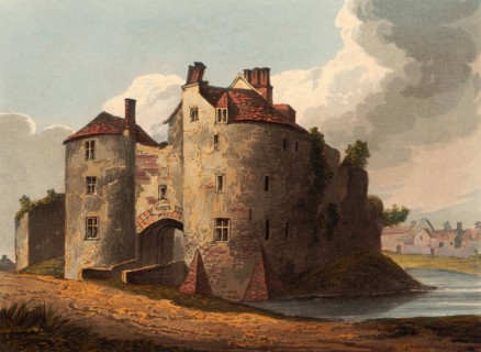 St. Briavels Castle. a castle in the village of St. Briavels in the English county of