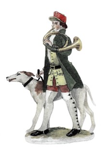 Costumes based on porcelain figures in Germany and Austria. Rococo. Meissen. 1750. Historical.