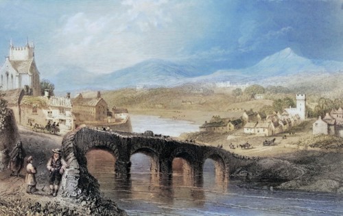 Bray. County Wicklow. Ireland. from The Landscape and Antiquities of Ireland. 1841. digital
