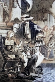 King Charles II with his mistress. the Duchess of Portsmouth. Through her son Charles. the 1st Duke