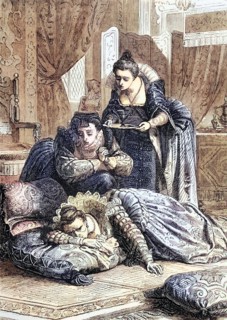After the death of Catherine Howard. Countess of Nottingham. the niece of her cousin and close