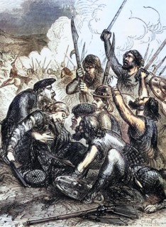 The death of the 1st Viscount Dundee. After the Glorious Revolution of 1688. he became a rebel in