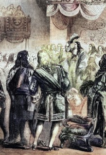 Congress of the Confederate Princes in The Hague. presided over by William III. King of Great
