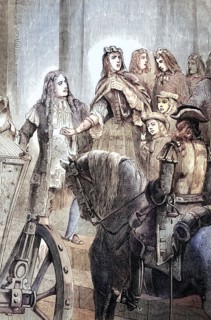 During the War of the Spanish Succession. Marie Jeanne (Dutchwoman of Savoy) was forced to sell her