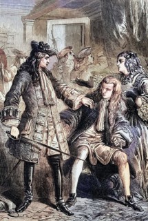 The arrest of the Swedish ambassador Count Carl Gyllenborg in 1715 for his involvement in the