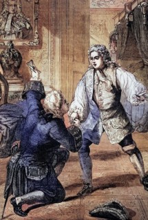 In June 1727. King George II received news of his father's death from Sir Horace Walpole. the
