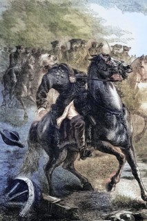 The death of James Fitzjames. 1st Duke of Berwick. illegitimate son of King James II. during the