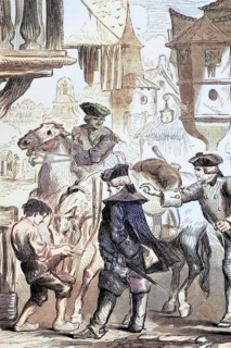During the War of the Austrian Succession. the Duke of Belle-Isle was taken prisoner by the English