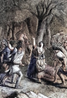 The abduction and murder of Jenny Macrea on July 27. 1777. by Native Americans accompanying General