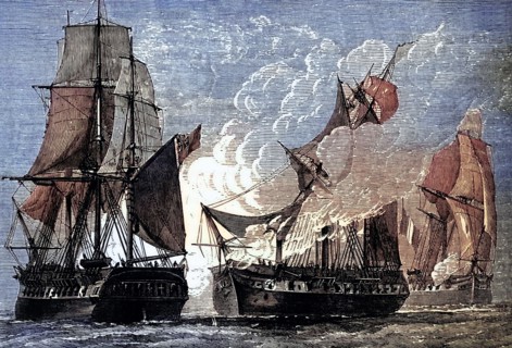The Battle of Cuddalore was a battle between a British fleet under Admiral Sir Edward Hughes and a