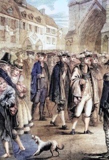 Procession of the Estates (Tiers Etat). the common people. They were part of the General Assembly