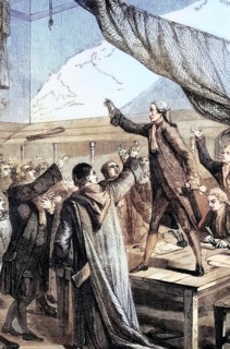 Meeting of the revolutionary leaders The Constituent Assembly Taking the ballroom oath in