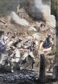 After the fall of the Bastille in 1789. Foulon de Doue. Comptroller General of Finance under Louis