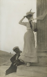 Eleonora Duse and Giuseppe Primoli in Athens