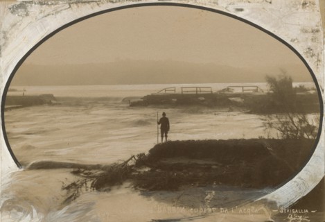 Flooding of the Misa River near Senigallia