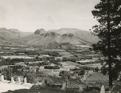 The French Hoek Valley in South Africa. 
	
		1964 circa