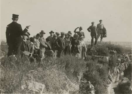 At a panoramic point. 
	
		1924