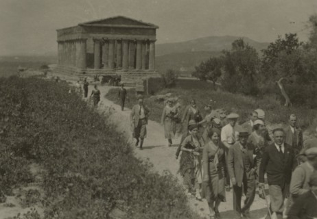 Temple of Concord in Agrigento. 
	
		1924