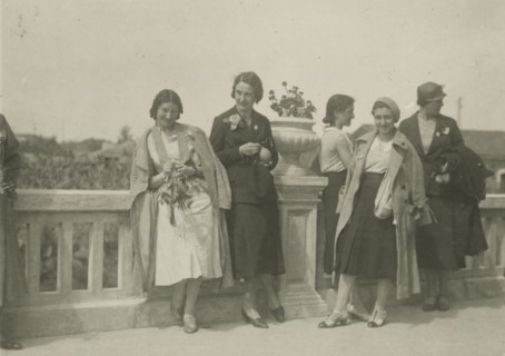 Some participants in the excursion. 
	
		1924