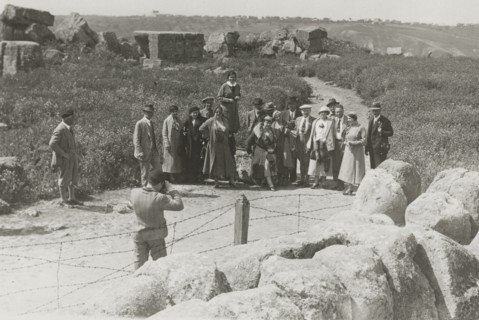 Visit to the Valley of the Temples in Agrigento. 
	
		1924