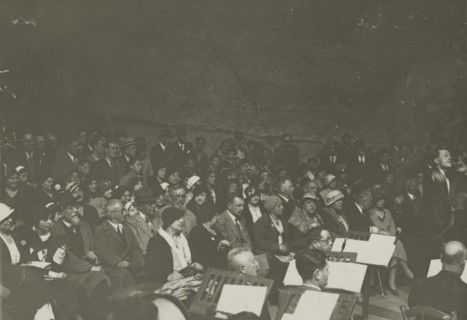 Representation in the Ear of Dionysus in Syracuse. 1924