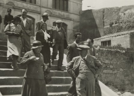 Touring Club  Members  in Sicily. 1924