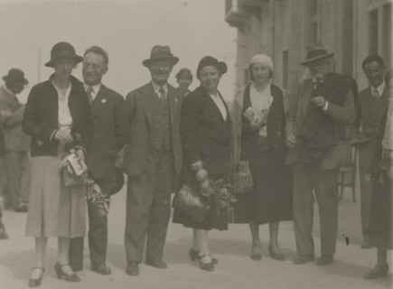 Touring Club Members  in Sicily. 1924