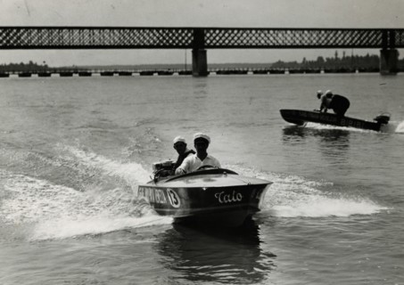 On the Po at Casalmaggiore. 9th/10th June 1929