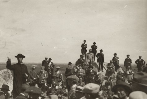 The Touring Club Members  on San Michele? 1920