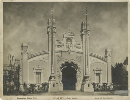 Milan Exhibition 1906: Pavilion of Fine Arts. 1906