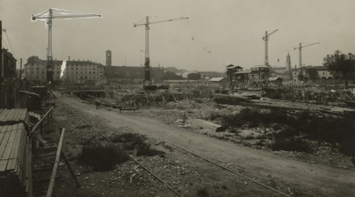 The Palace of Justice in Milan. 1932-1940