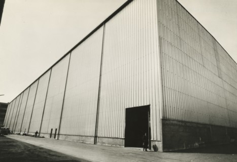 A Pirelli warehouse in Milan's Bicocca district. 1969