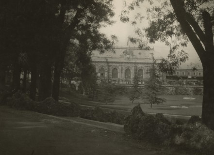 The old Central Station of Milan. before 1931