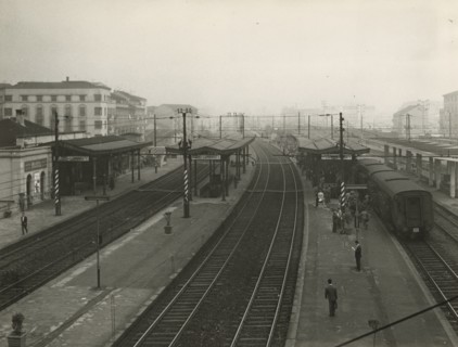 Milan Lambrate Station. 1960