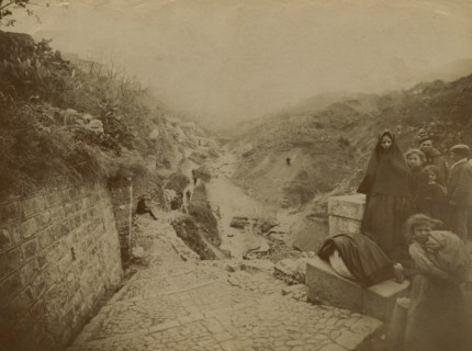 Ponte Secco district in Castelbuono. ca. 1910