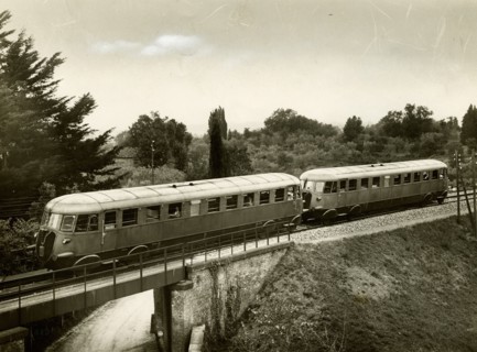 Railcar, the ALe 556 railcar