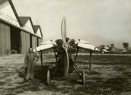 The two-seater touring aircraft Breda Ba.15