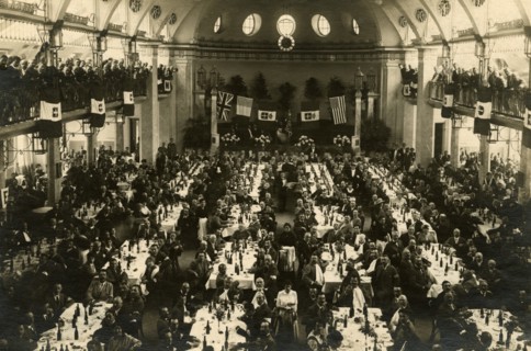 Hall of the Municipal Casino of Merano