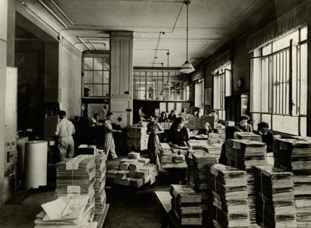 The shipping office of the Italian Touring Club