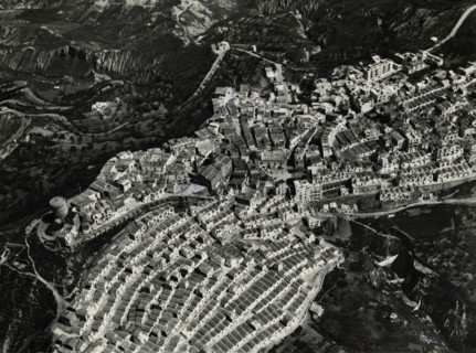 Aerial view of Pisticci