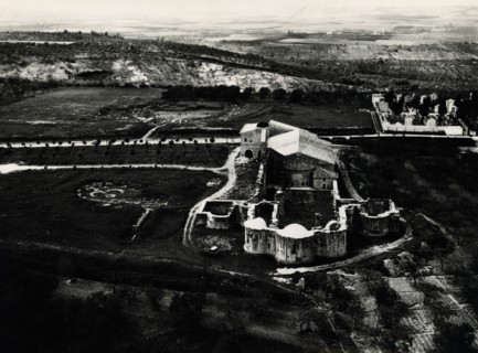 View of the Abbey of the Holy Trinity of Venosa.