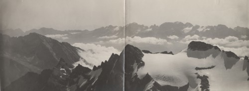 The peaks between Adamello and Brenta.