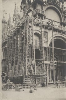 The air raid protection of St. Mark's Basilica in Venice.