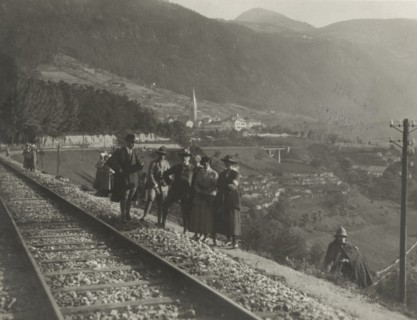 Touring Club Italiano Members on the road to Cortina.